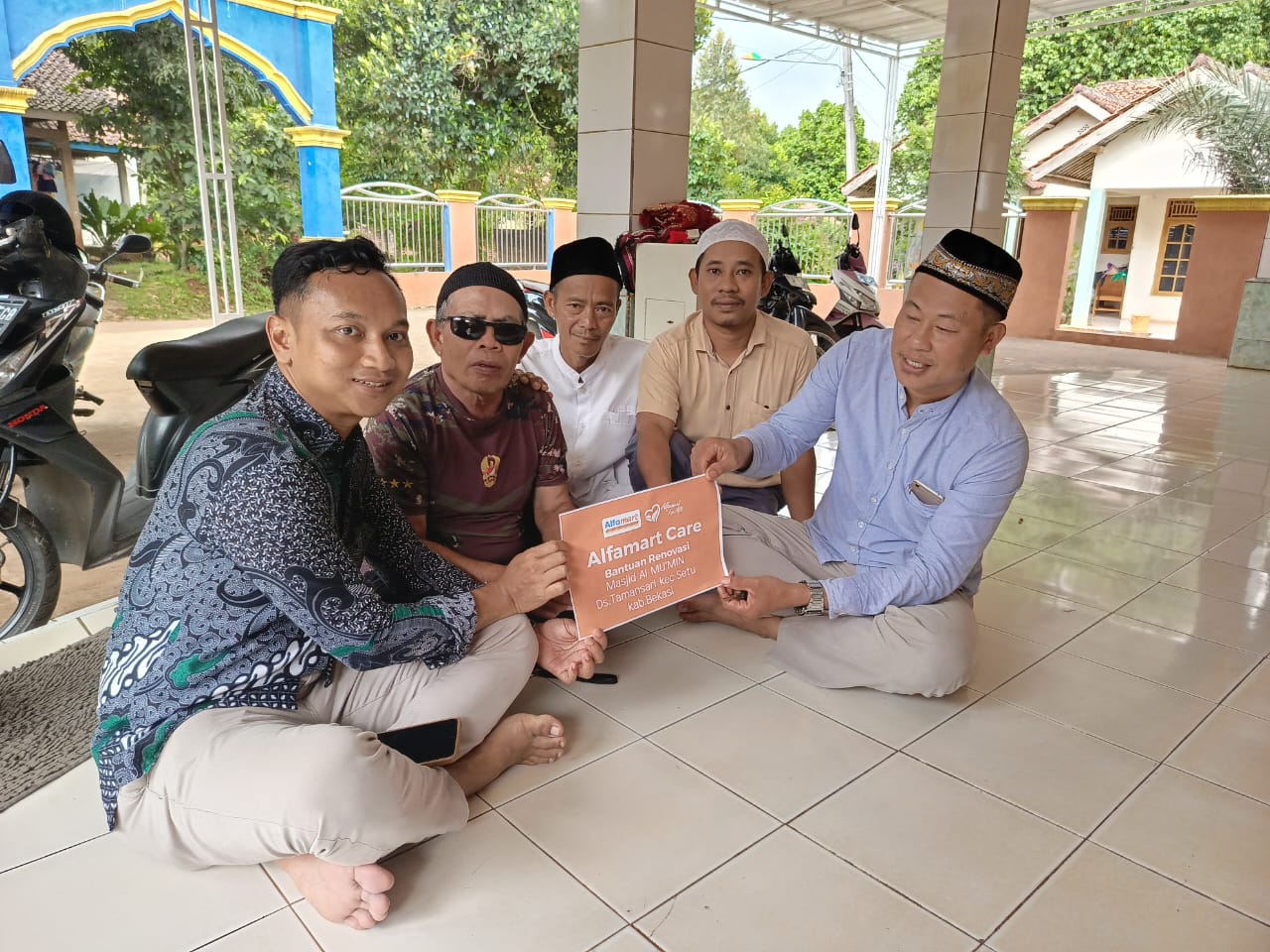 Bantuan Pembangunan Masjid Al Mu'Min Desa Tamansari Kec. Setu Kab. Bekasi